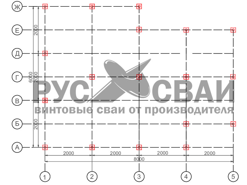 свайное поле проект