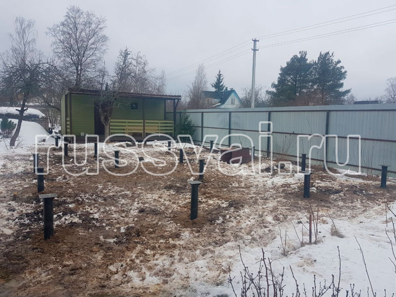монтаж винтовых свай в кировском районе