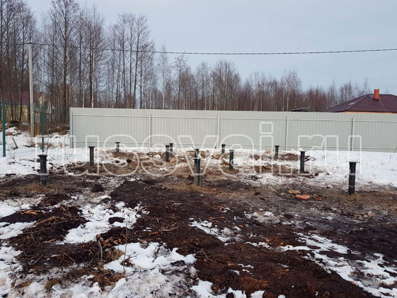 монтаж винтовых свай в кировском районе ленинградской области
